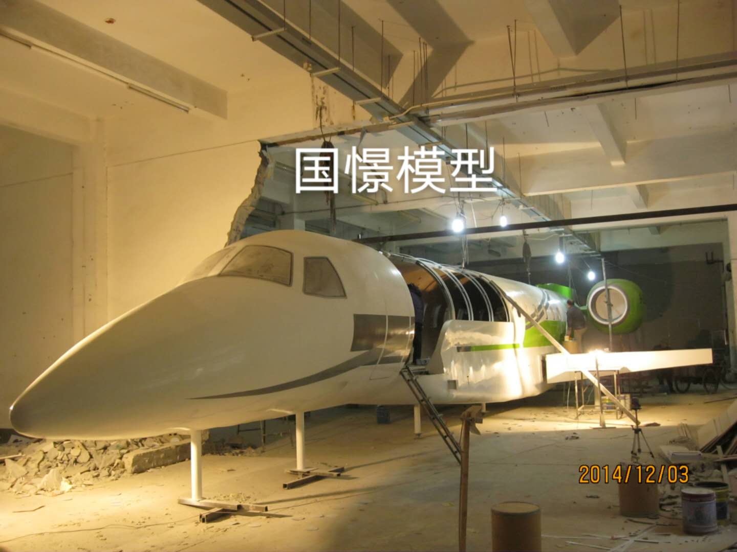 青川县大型仿真模型道具