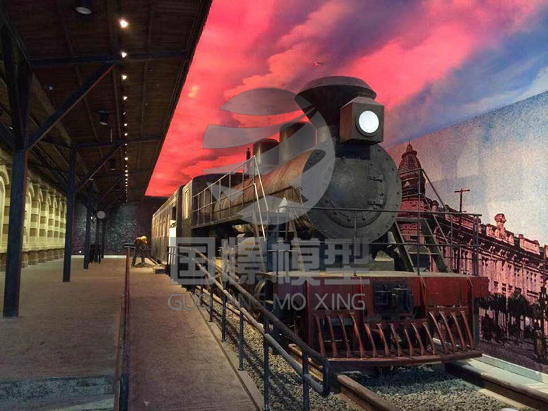 青川县大型仿真模型道具