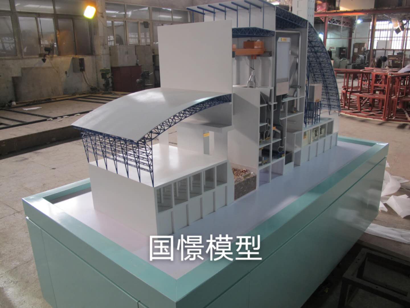 青川县工业模型