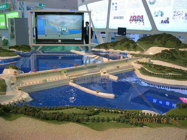 青川县工业模型