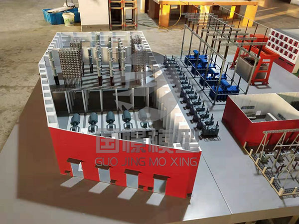 青川县工业模型