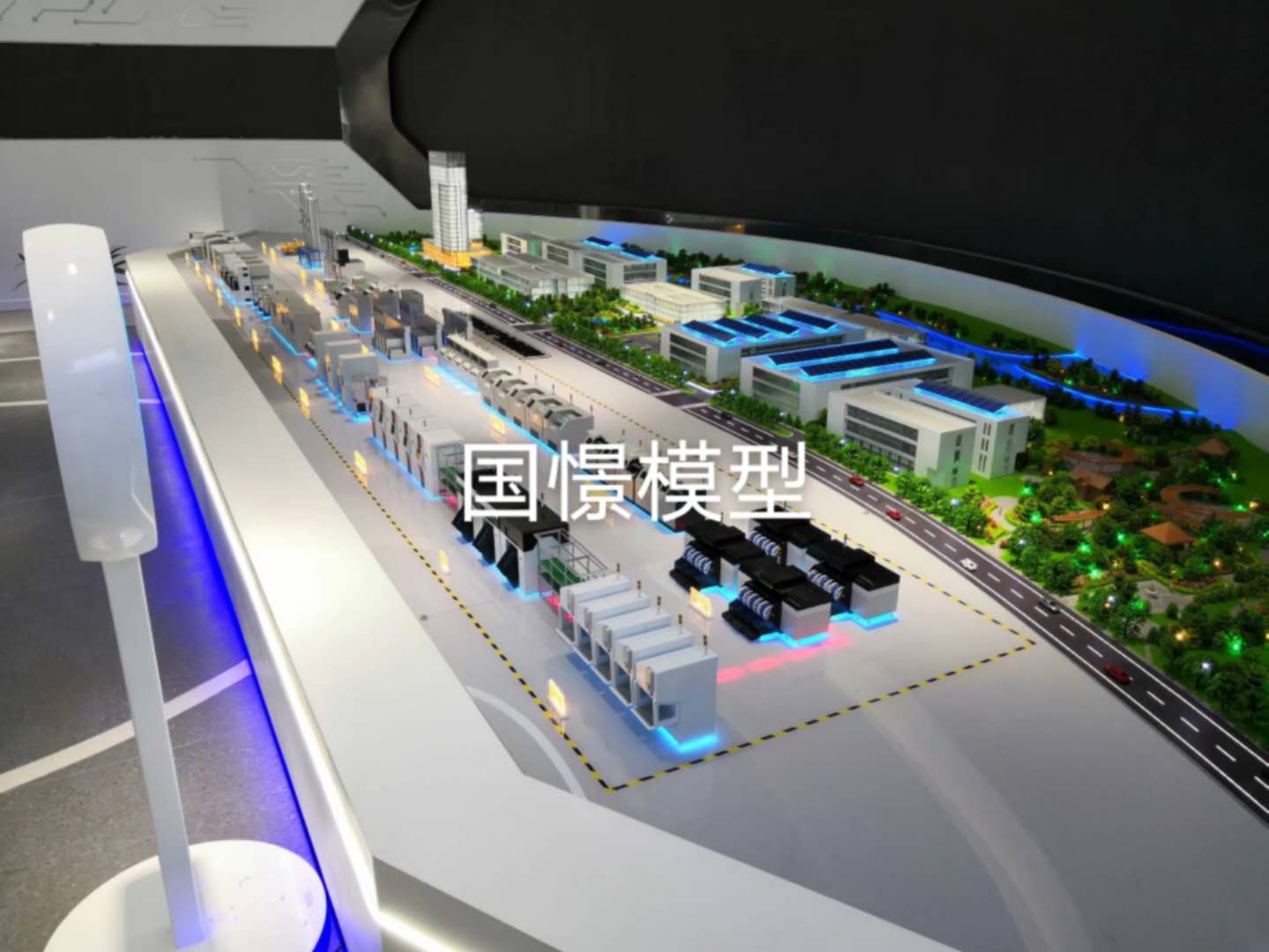 青川县建筑模型