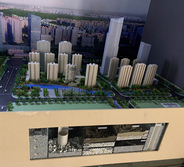 青川县建筑模型