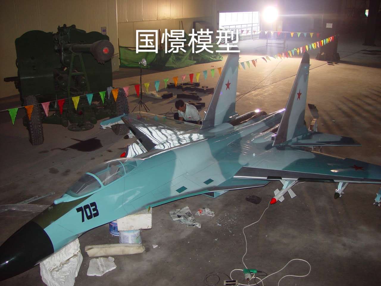 青川县军事模型