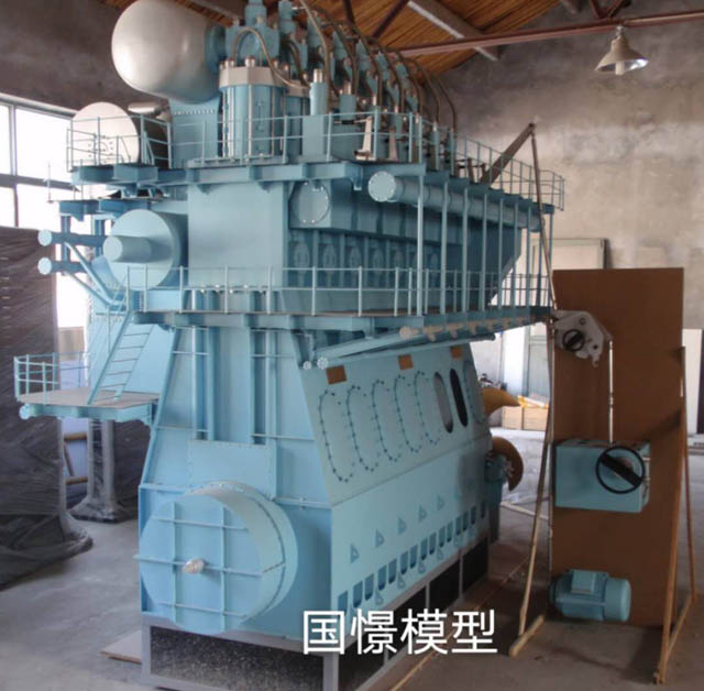 青川县发动机模型