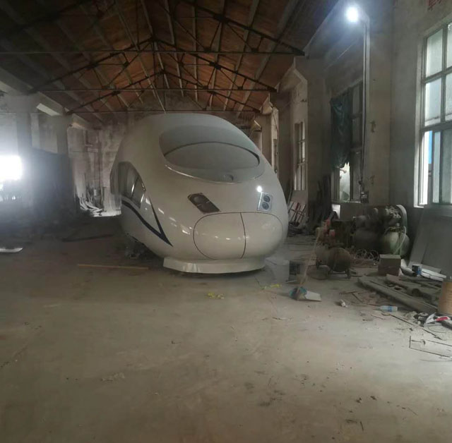 青川县高铁模型