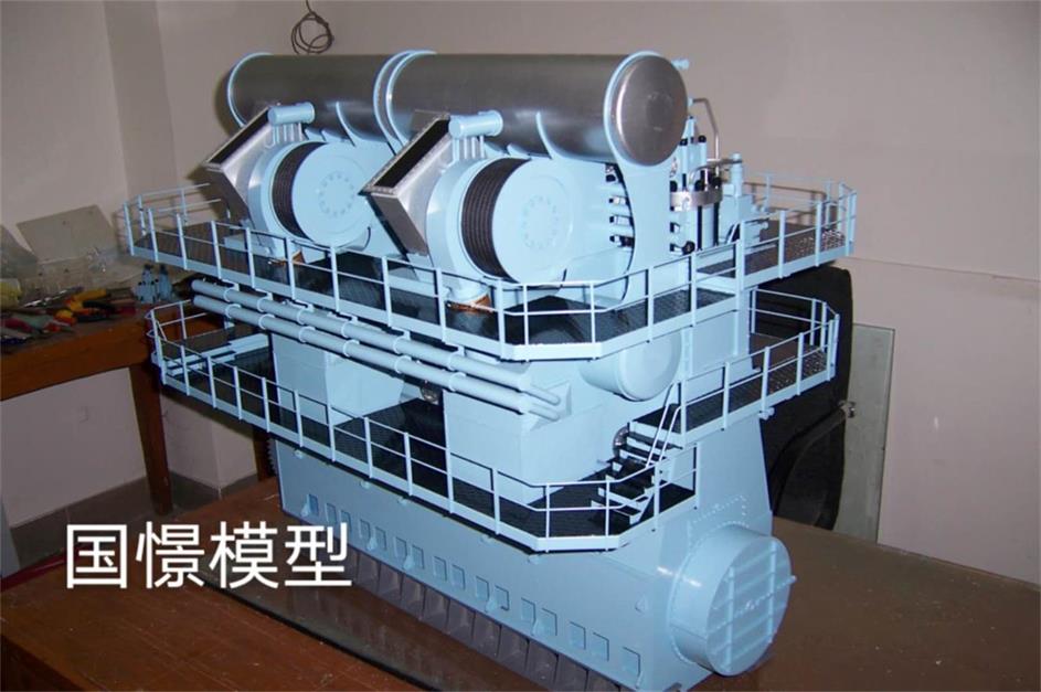 青川县飞机发动机模型