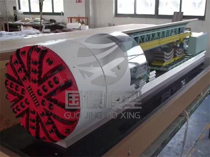 青川县盾构模型